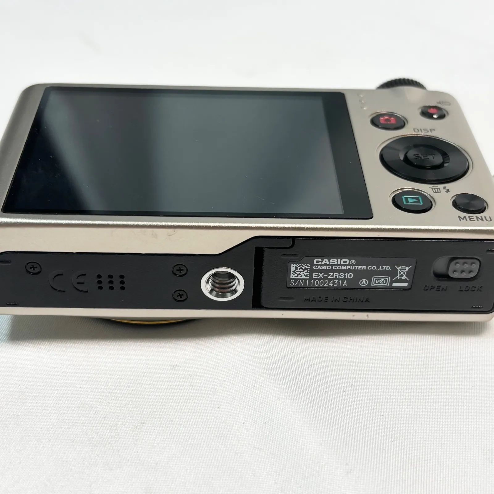 【動作未確認】デジカメ　CASIO EX-ZR310 CASIO デジタルカメラ EXILIM HS EX-ZR310 WE : オールドデンキ - 通販