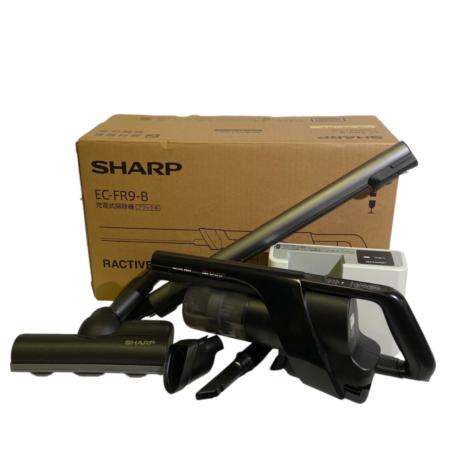 SHARP シャープ EC-AR9-B(ブラック系) RACTIVE Airコードレス SHARP シャープ EC-AR9-B(ブラック系) RACTIVE Airコードレス