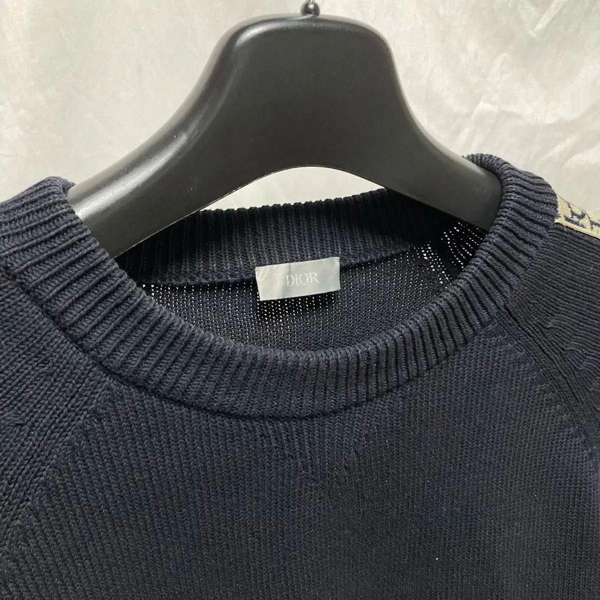 DIOR(ディオール) オブリーク セーター 挿入します コットン DIOR(ディオール) オブリーク セーター 挿入します コットン