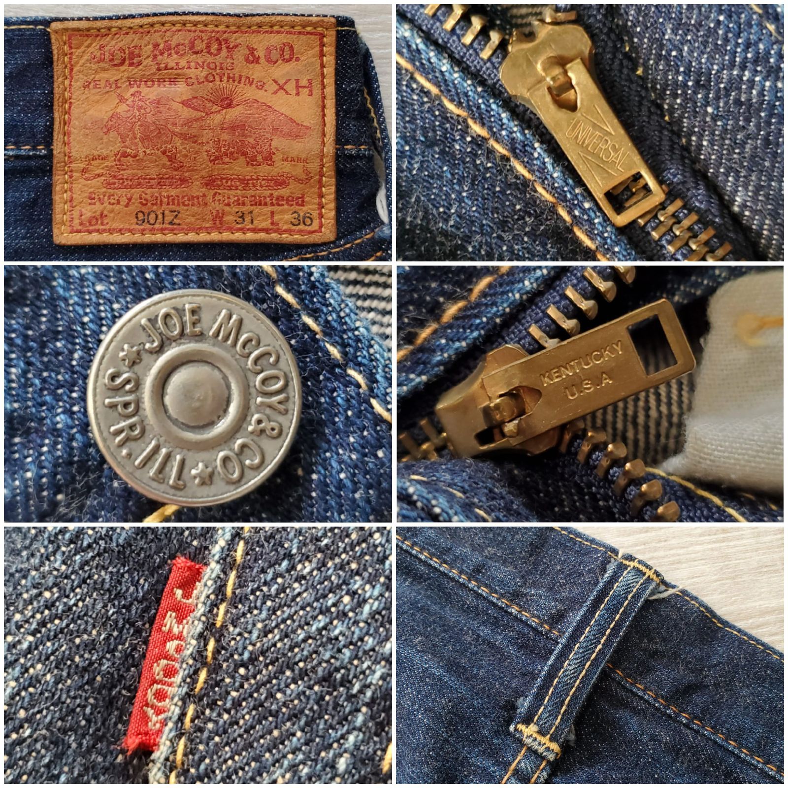 JOE McCOY 旧ジョーマッコイ□良品 1997-2001年 日本製 14oz