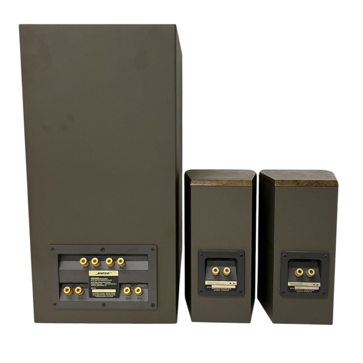 BOSE 505WB BASS BOX 3個セツト