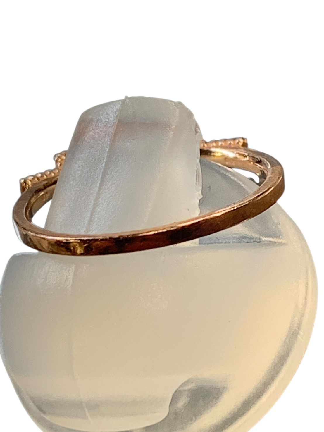 【まるやま】JILL STUART　K10 リボン　リング　指輪　5号 正規品】JILL STUART ジルスチュアート K10PG ピンクゴールド