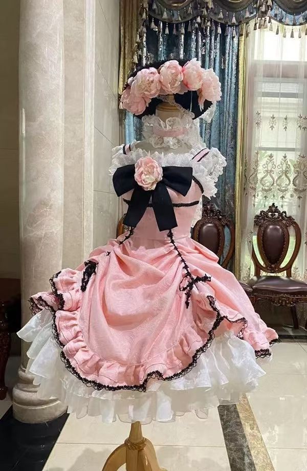 衣装 駒鳥コスプレ シエル 美しき ウィッグ付き黒執事 衣装 駒鳥コスプレ シエル 美しき ウィッグ付き黒執事