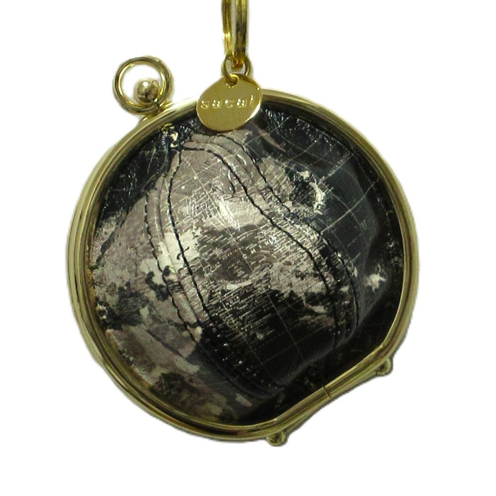 Sacai Map 地球儀型 ミニバッグ ショルダーバッグ 美品 20SS sacai サカイ MAP MINI BAG 地球儀型のミニバッグ ミニ