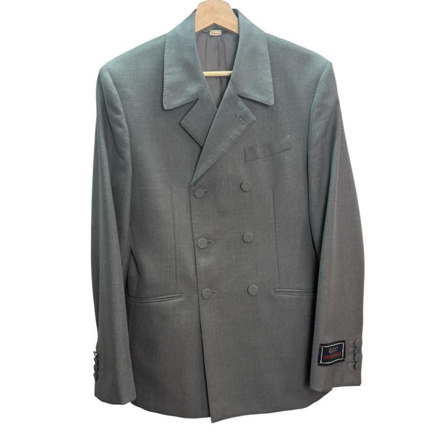 サイズ 44 グッチ GUCCI セットアップ ダブルスーツ 747258 ZAMII 8065000221727