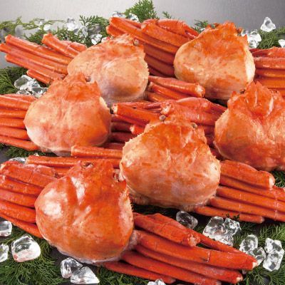 北海道産 ボイル紅ずわいがに姿3kg 約6～7尾 セット