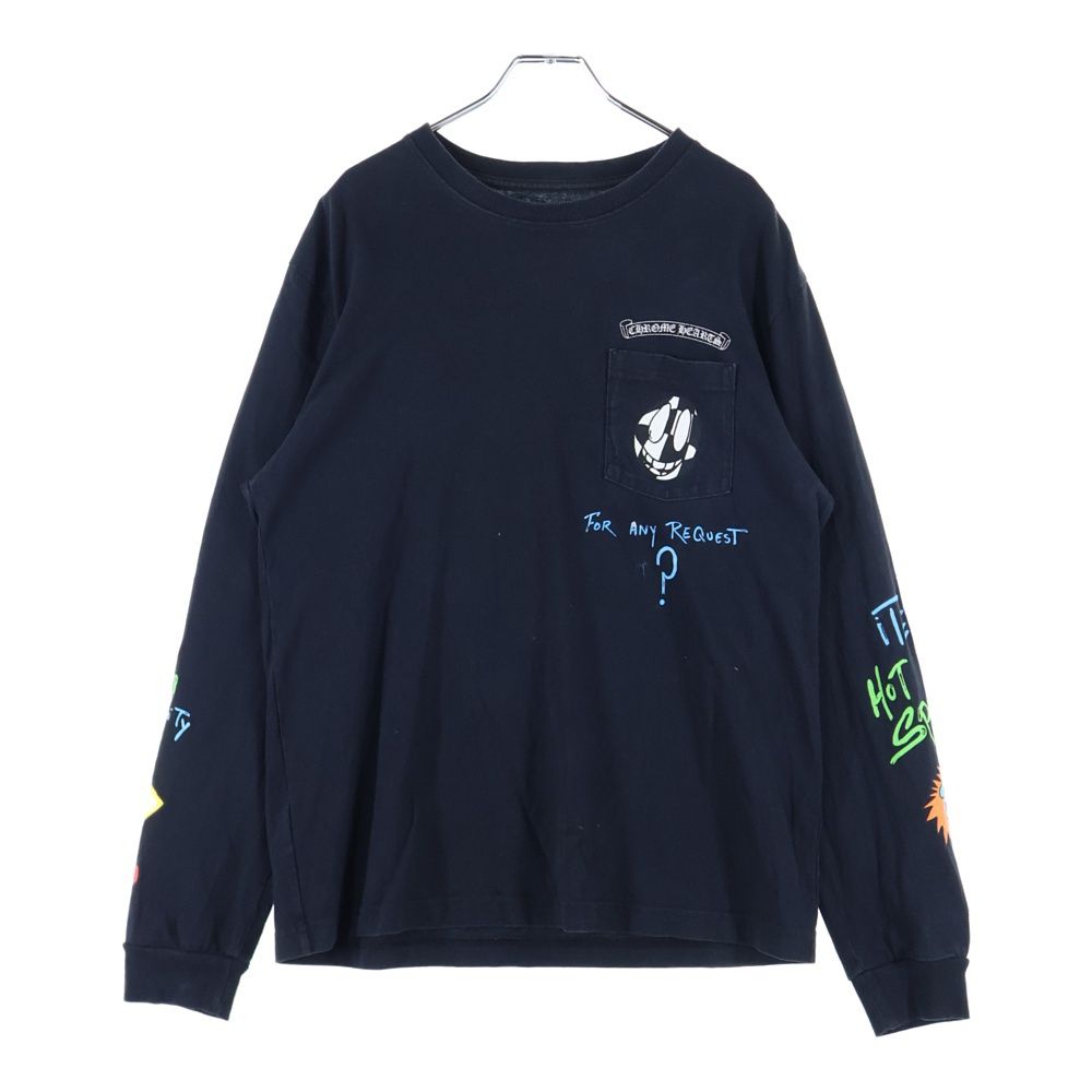 CHROME HEARTS クロムハーツ MATTY BOY SEX RECORDS セックスレコード LINK L S ロングスリーブ 長袖Tシャツ ブラック