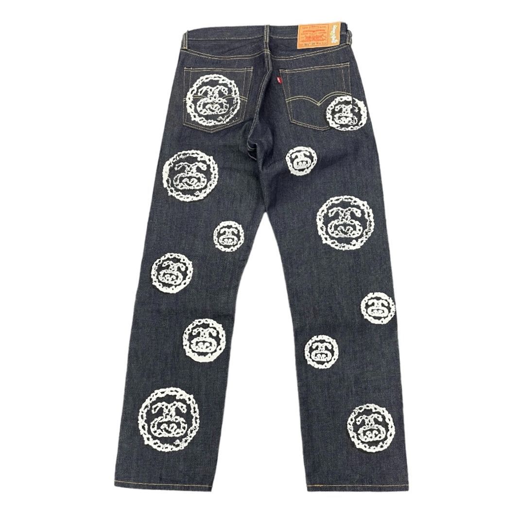 Stussy & Denim Tears 501 Jean Raw デニムパンツ ジーンズ