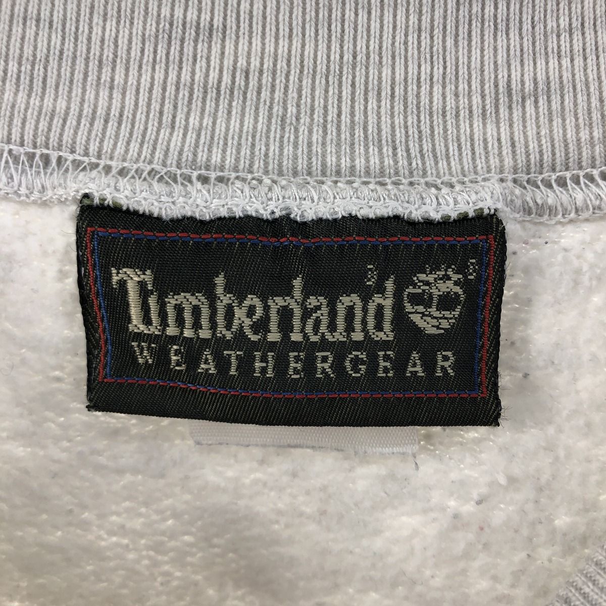 古着 90年代 ティンバーランド Timberland WEATHERGEAR ロゴスウェット 