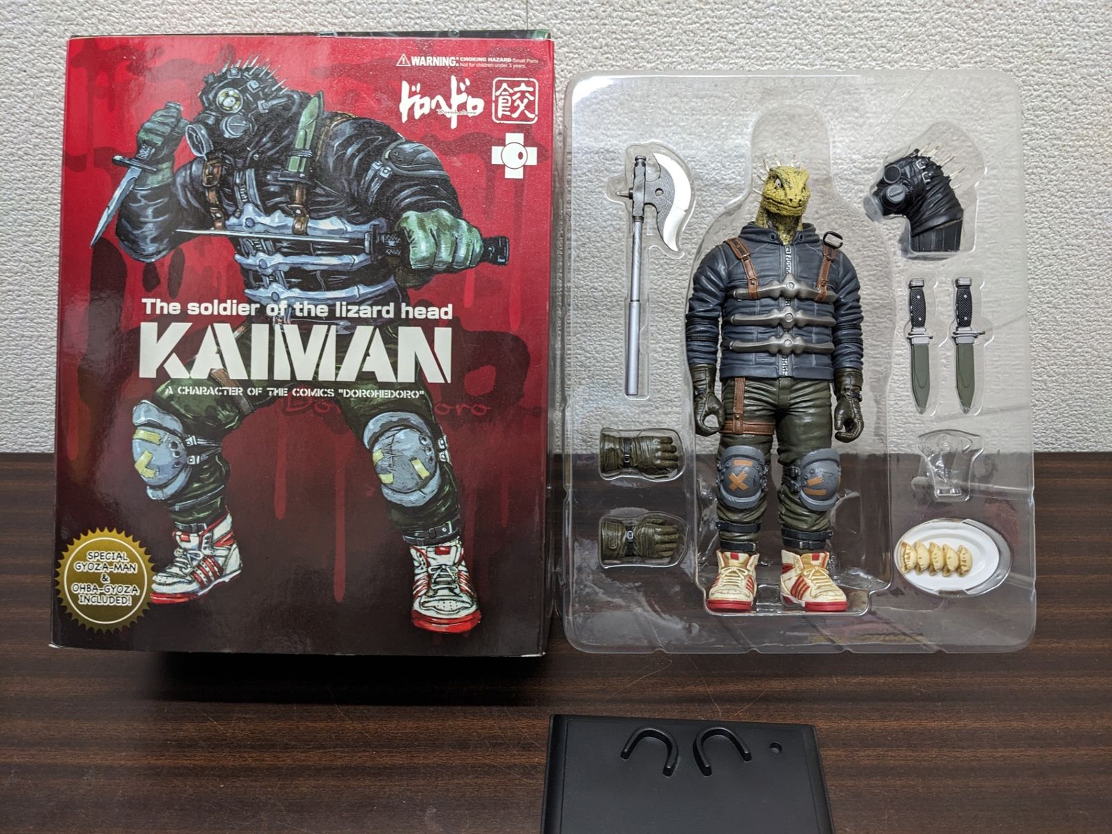 ドロヘドロ カイマン フィギュア※欠品あり ドロヘドロ ◎ KAIMAN カイマン (ノンスケールPVC塗装済み完成品