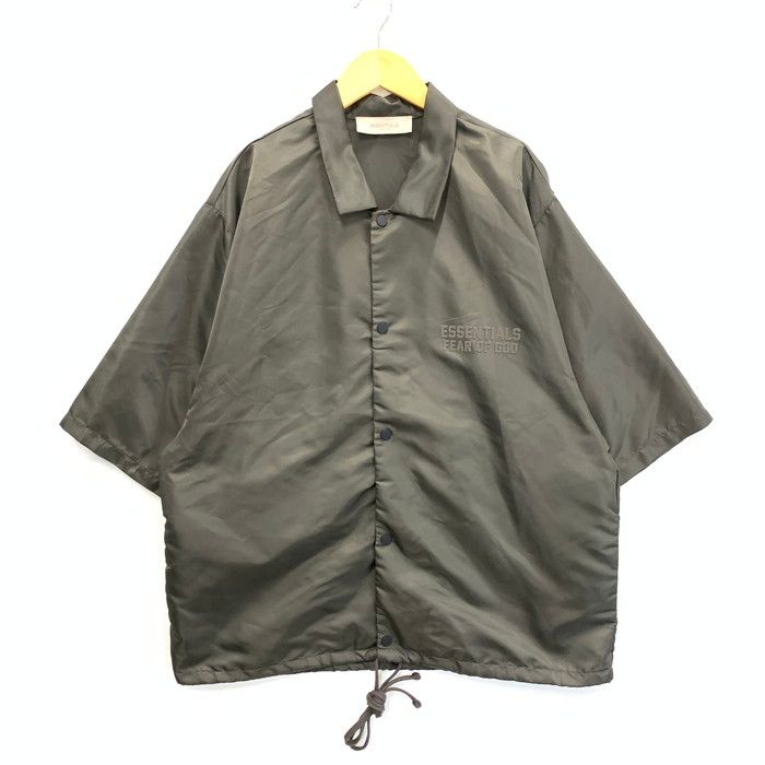 ESSENTIALS ナイロンコーチシャツ 半袖 ジャケット ブランド 古着 142-250518-gm-14-fuz