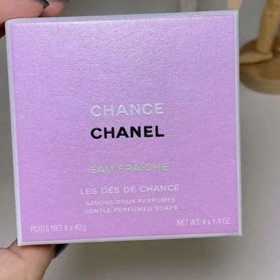 新品 CHANEL シャネル チャンス オー フレッシュ レ サヴォン 石鹸 4個