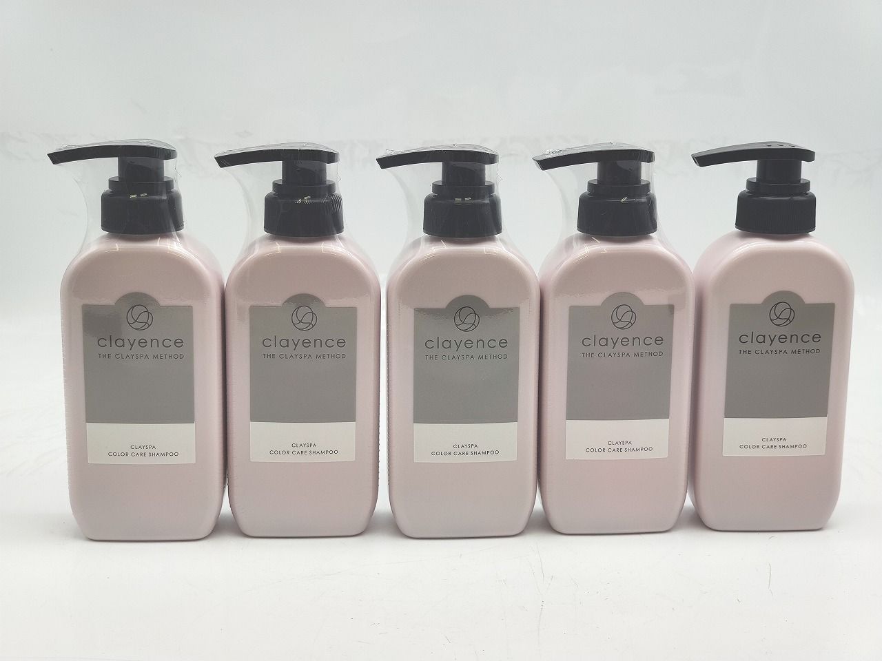 インボイス対応 ♥ 洗髪料 クレイスパ カラーケアシャンプー 300ml 5本セット 1本包装なし