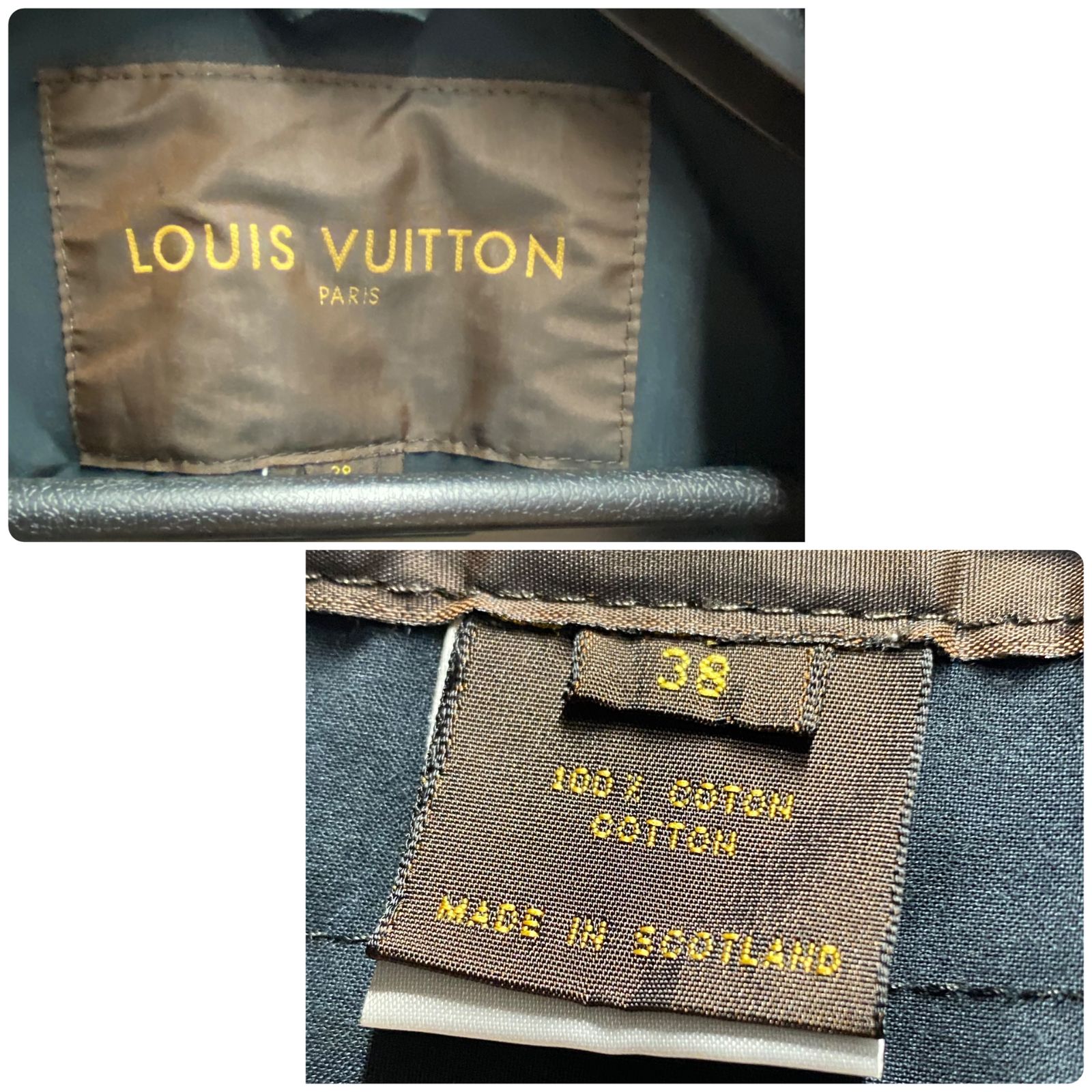 LOUIS VUITTON ルイヴィトン トレンチコート スプリングコート