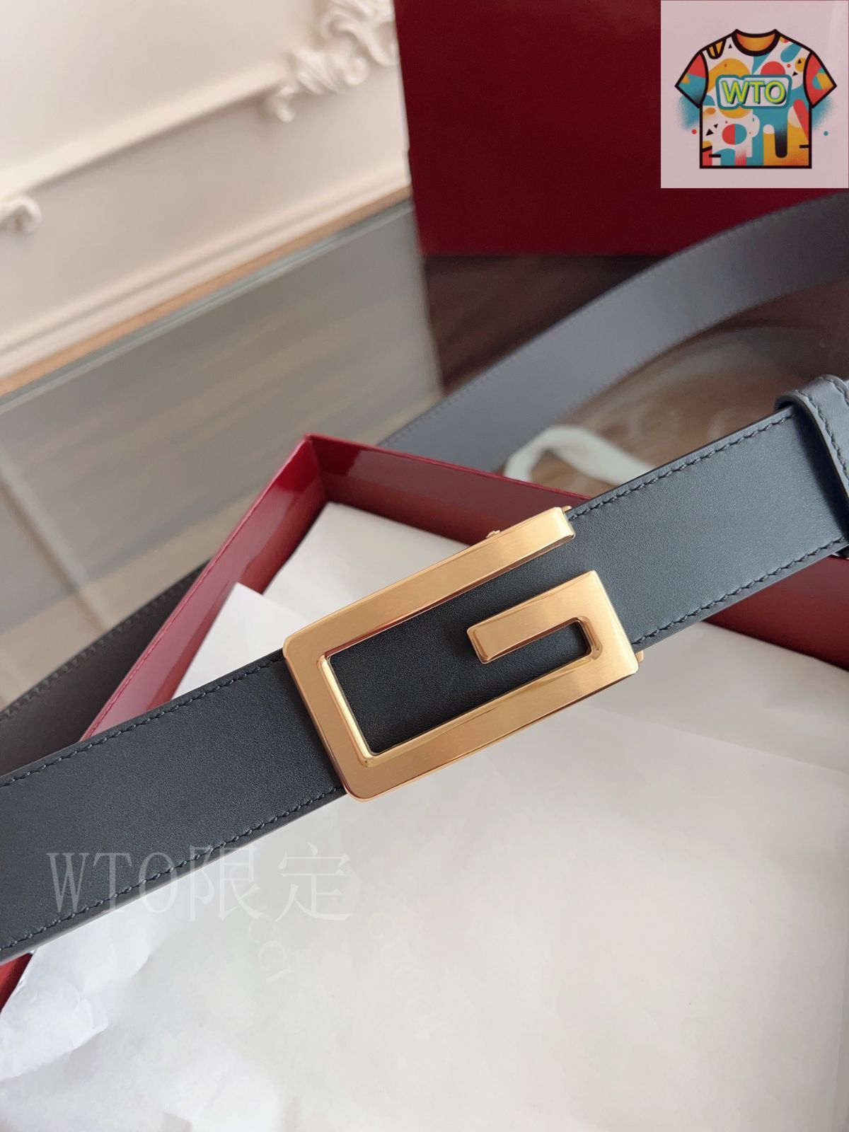 ベルクシュレ 今日WTO】Gucci Auto-Smooth Buckle Belt（グッチ オート