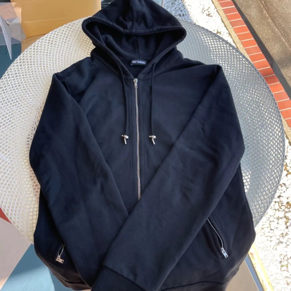 RAF SIMONS ラフシモンズ ジップ パーカー - メルカリ