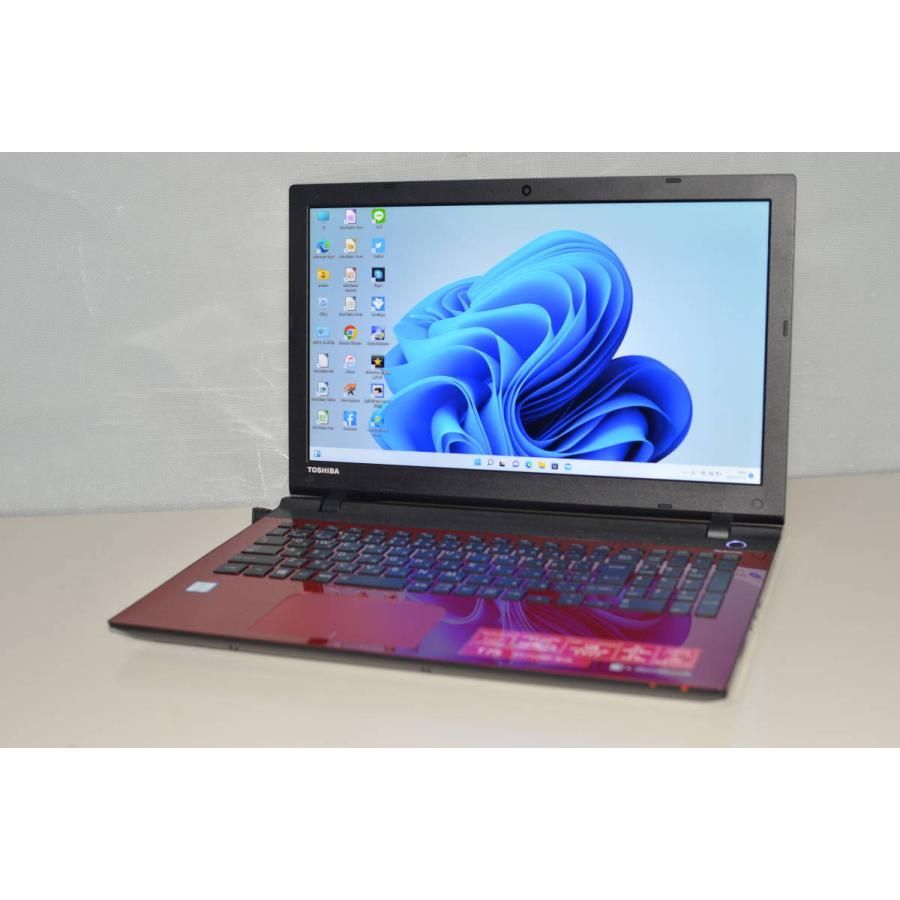 東芝Dynabook Ｔ７５／ＰＲ 上手い SSD512GB搭載WIN11Home/Core-i7/ﾒﾓﾘ12GB/Office365】