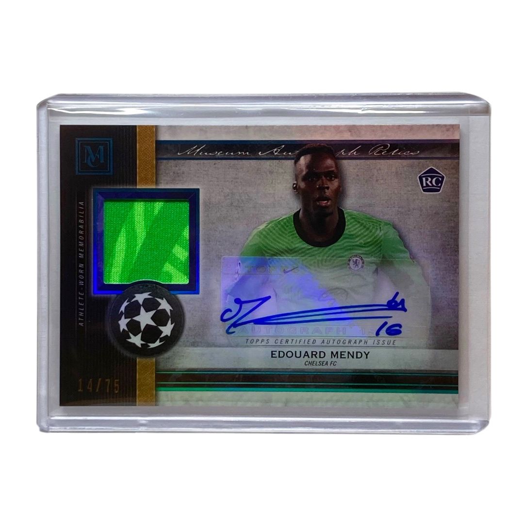 TOPPS サッカーカード MUSEUM COLLECTION EDOUARD MENDY CHELSEA 15/25 #51 送料無料 中古 IT2 TOPPS サッカーカード MUSEUM COLLECTION EDOUARD MENDY CHELSEA