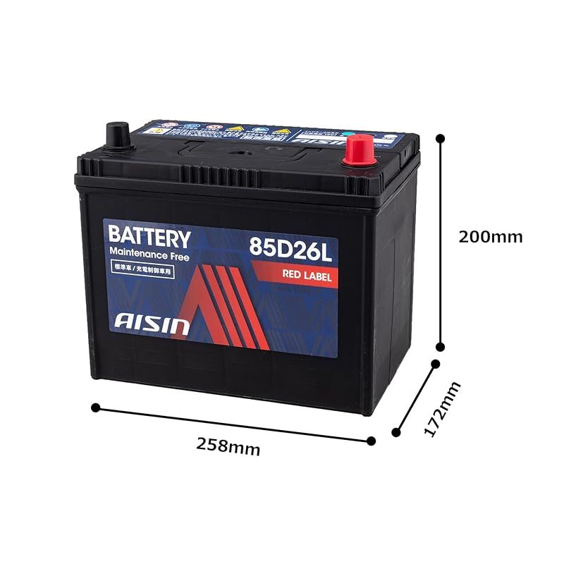 新品アイシン(AISIN) 車用 バッテリー85D26L標準車/充電制御車対応 アイシン(AISIN) 車用 バッテリー 85D26L (80D26L) 標準車/充電