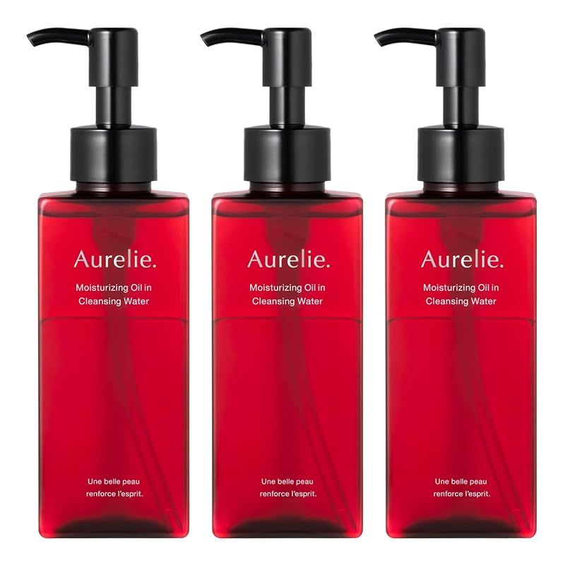 MEGUMI開発 Aurelie オレリー モイストオイルクレンジングウォーター 保湿 メイク落とし クレンジング 3本 0