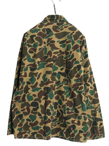 70s ダックハンターカモ ジャケット 古着 70s Sears Field Tested ダックハンター カモ 迷彩 ダック