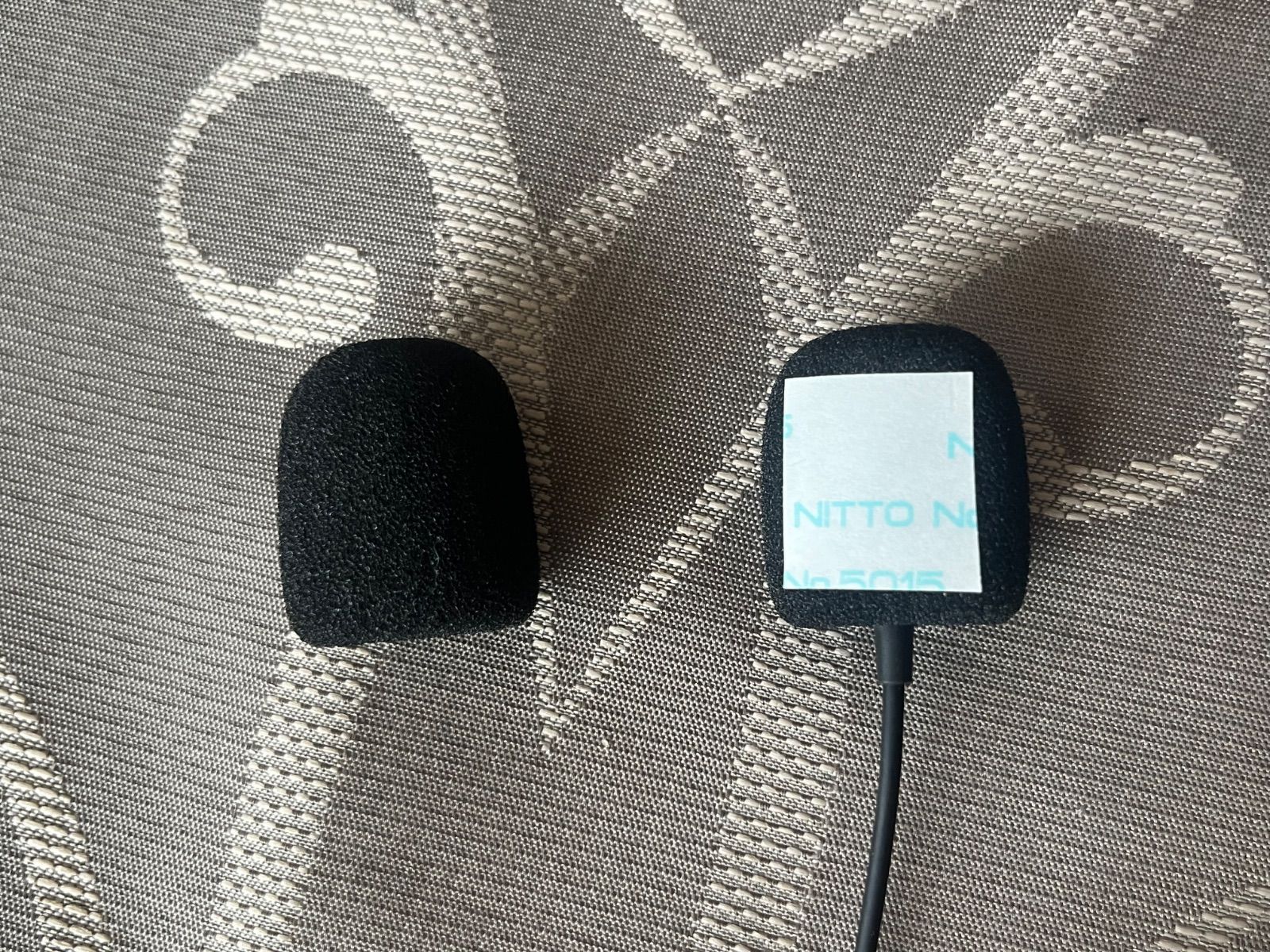 B+COM(ビーコム) SENA CARDOなどのワイヤーマイク用スポンジ 両面