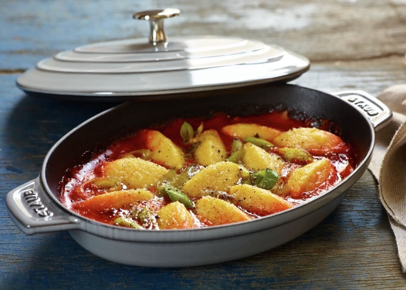 ストウブ オーバル ホットプレート 23cm バジルグリーン ストウブ