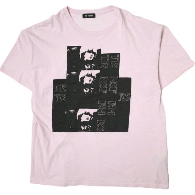 RAF SIMONS ラフシモンズ 19SS イタリア製 BIG FIT TEE プリントT 