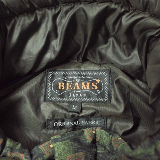 BEAMS PLUS ビームスプラス 22AW ジオメトリックプリント ミリタリー