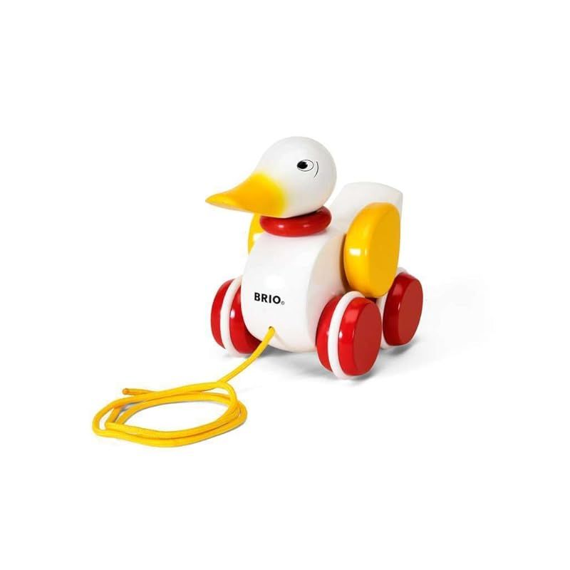 BRIO ブリオ プルトイ ダック 30323 対象年齢1歳~ おもちゃ 玩具 木製おもちゃ プレゼント 誕生日|クリスマス 0