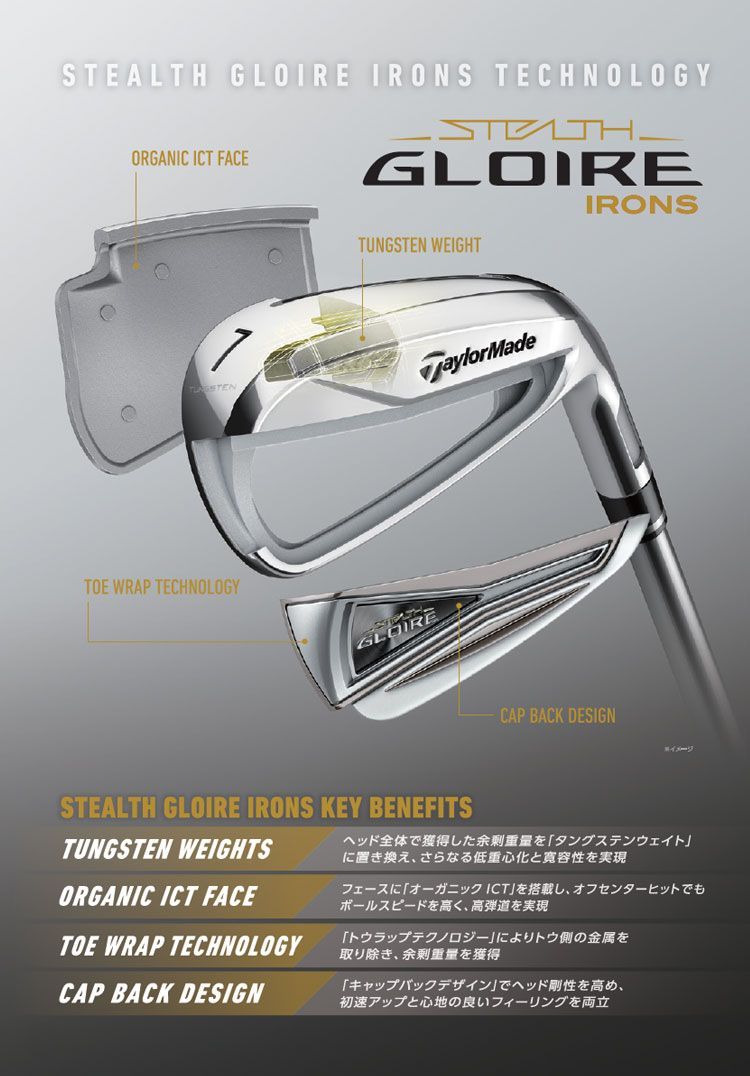 2022年モデル Taylormade テーラーメイド ゴルフ STEALTH GLOIRE ステルス グローレ アイアン 単品 N.S.PRO  950GH NEO NSプロ ネオ スチールシャフト - メルカリ