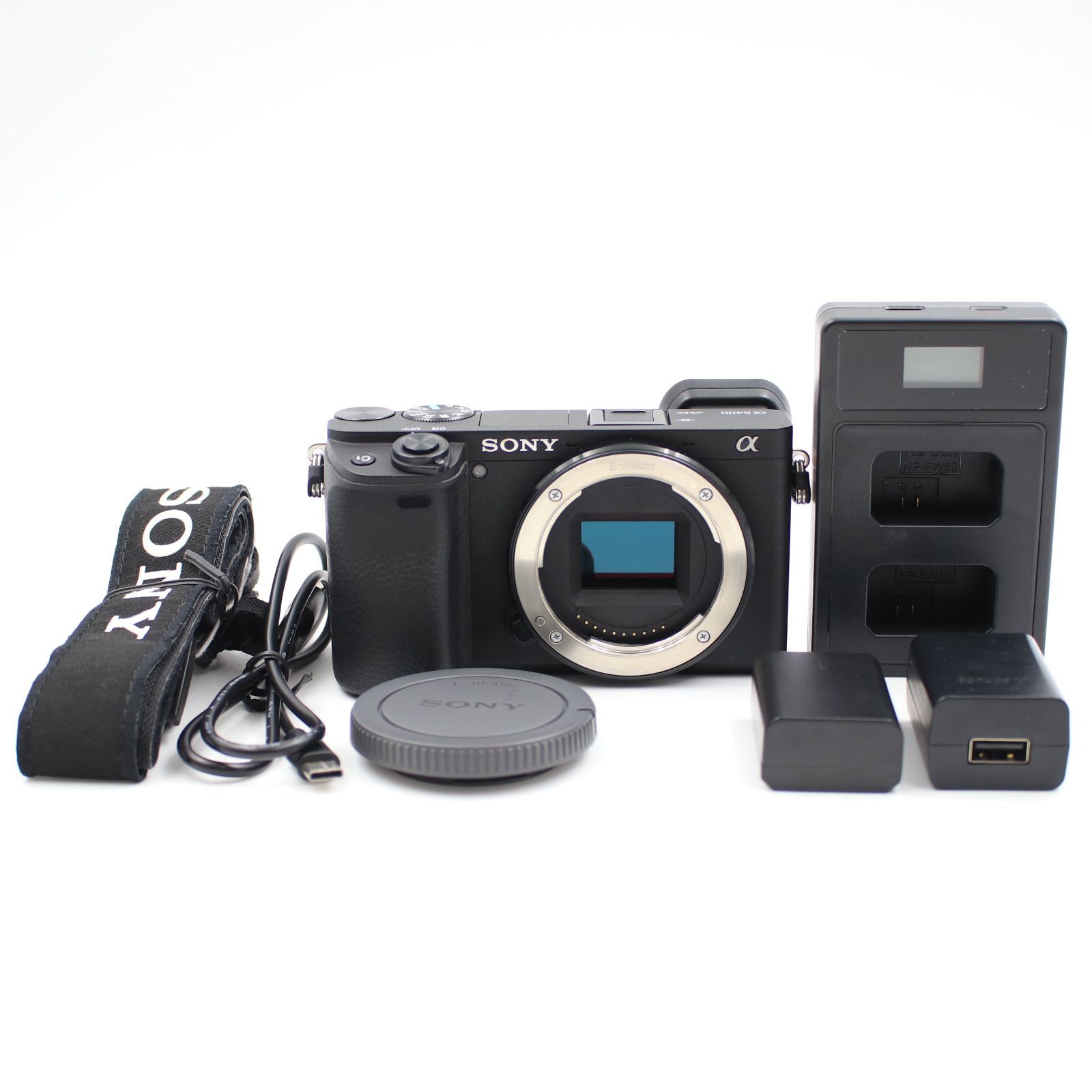 中古 SONY α6400 ILCE-6400 ボディ ミラーレス カメラ S4393627 α6400