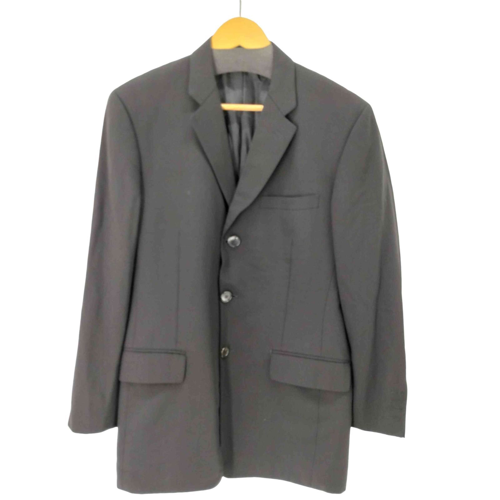 3 ○ 日本製 GAULTIER HOMME objet セットアップ スーツ ゴルチエオムオブジェ GAULTIER HOMME objet ウール3Bテーラード