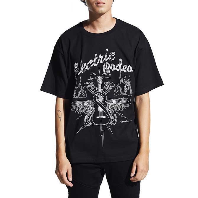 LIFTED ANCHORS リフテッドアンカーズ RODEO TEE (BLACK) 半袖Tシャツ T-SHIRTS TS