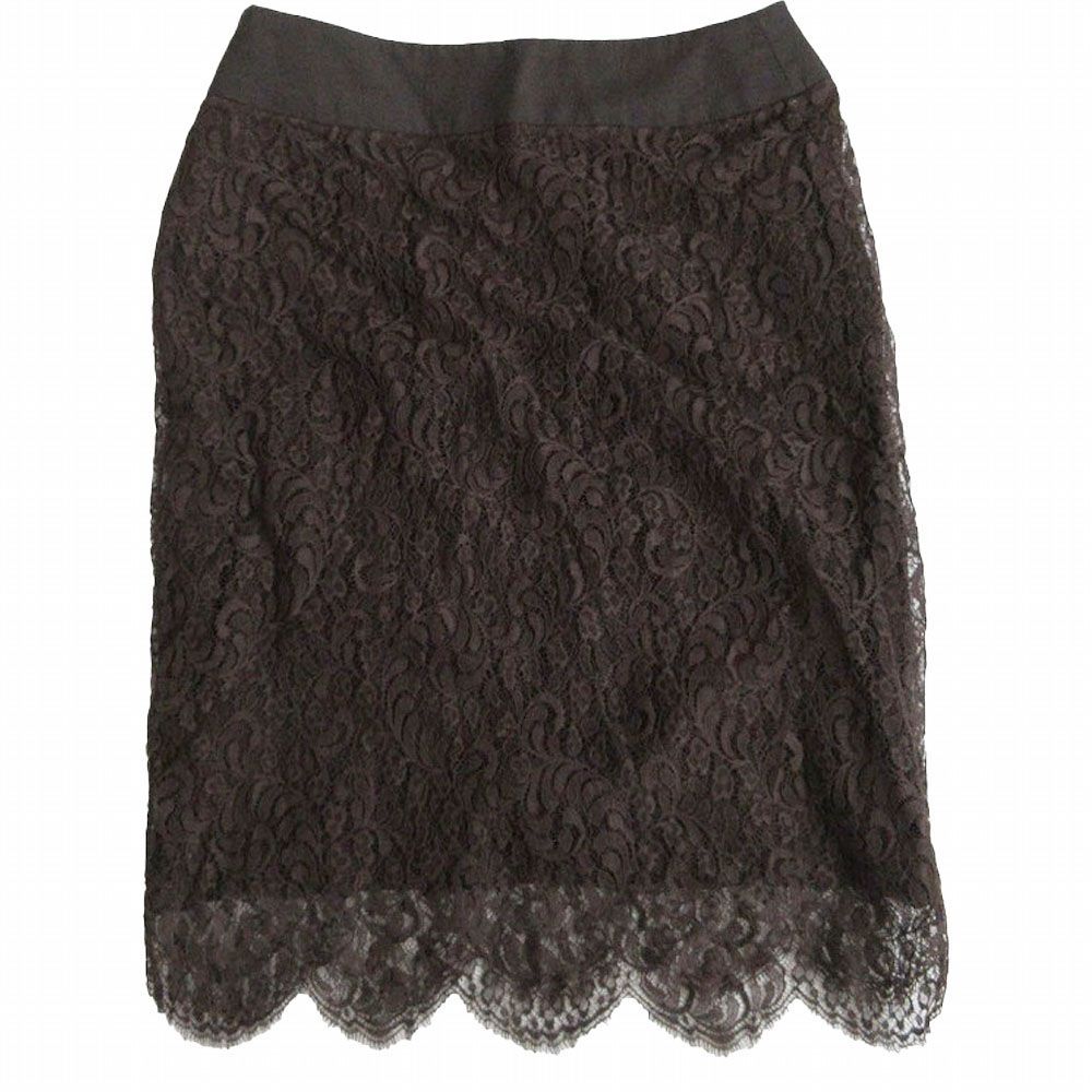 VALENTINO ヴァレンティノ レース スカート 上品 2 高級 RED VALENTINO
