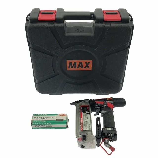 ☆比較的綺麗☆MAX マックス 55mm 高圧 スーパーフィニッシュネイラ HA 