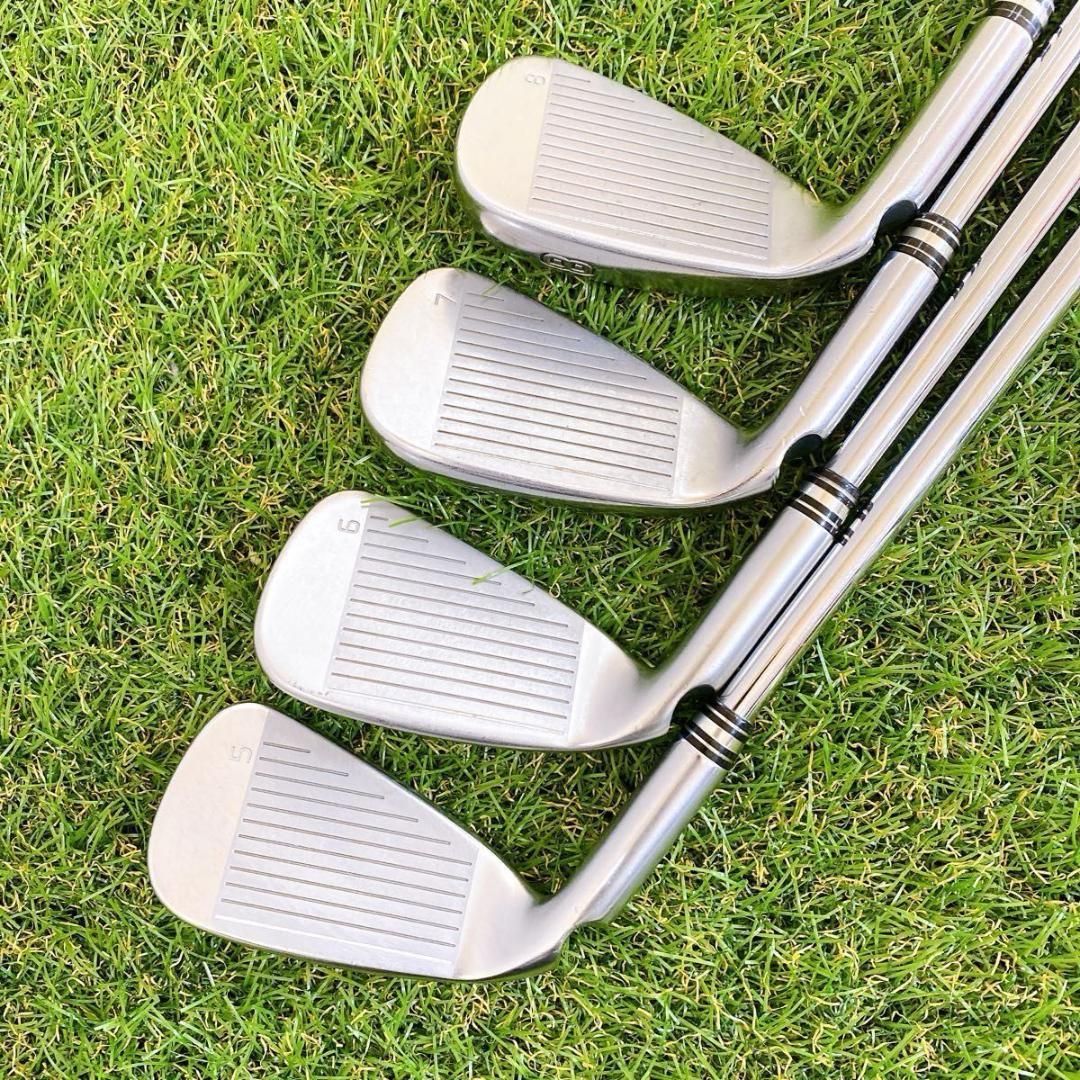 PING G425 ピン メンズアイアン 超豪華9本 初心者 中空 モーダス S G425 ピン アイアン ゴールドドット #6-Pw 5本セット/モーダス