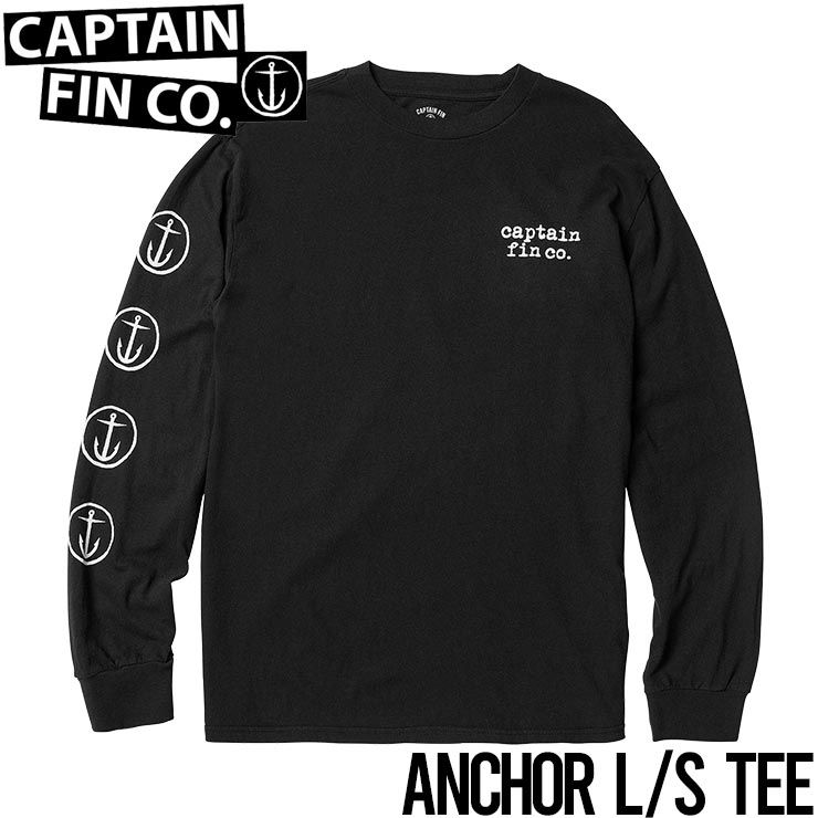 【送料無料】ロングスリーブTEE ロンT CAPTAIN FIN キャプテンフィン ANCHOR L/S TEE 21A3612401 日本代理店正規品