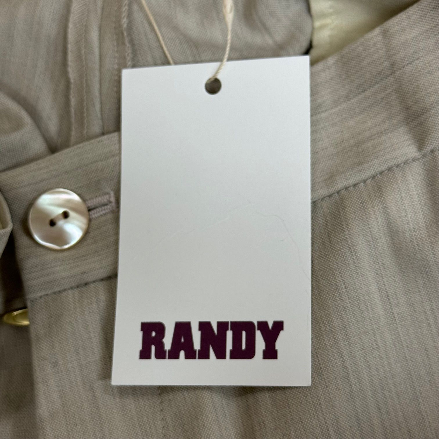 定価52800円 新品 Randy 23SS ACCORDION PANTS アコーディオン