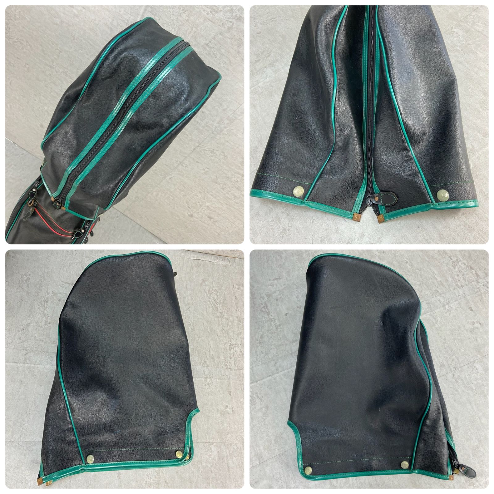 TRUSSARDI トラサルディ ゴルフ用 キャディバッグ カート式 約8.5型 約