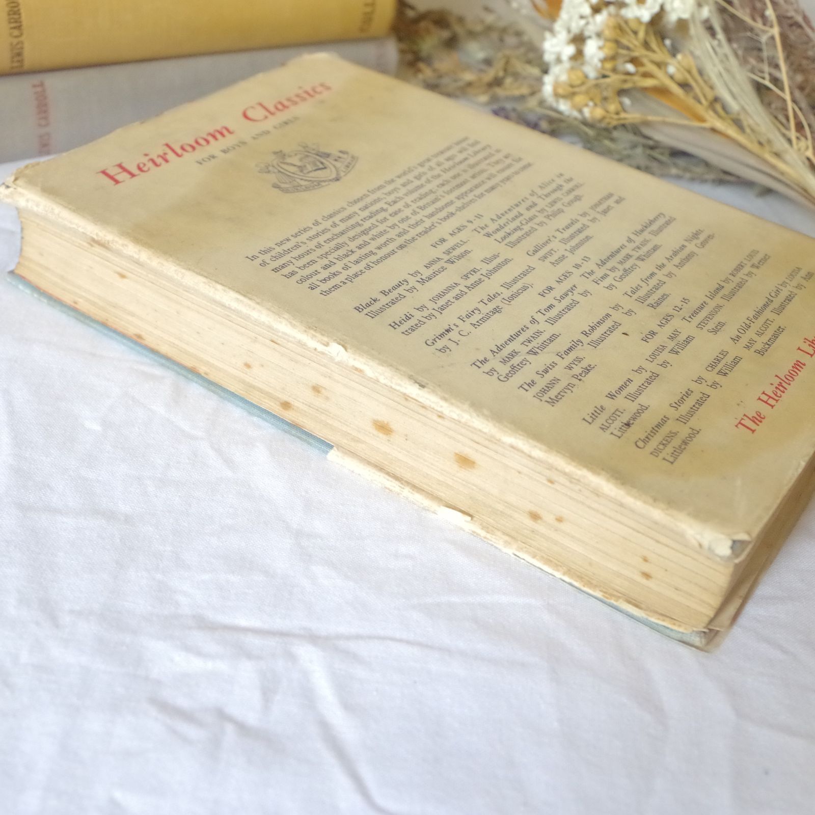 No.232 古書 洋書 アンティーク 不思議の国のアリス No.232 古書 洋書 アンティーク 不思議の国のアリス