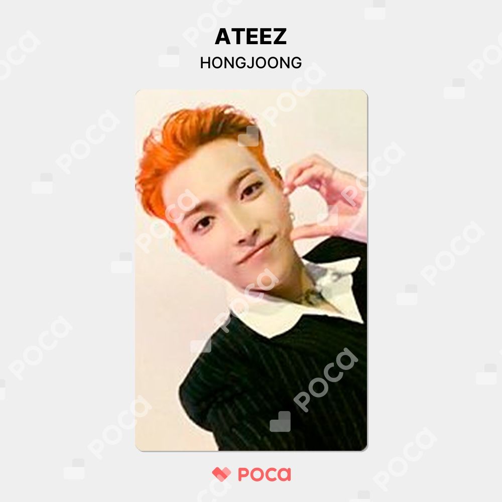 ATEEZ - ホンジュン FEVER part3 トレカ セット ATEEZ ホンジュン トレカ ZERO : FEVER Part.3 hello82 公式