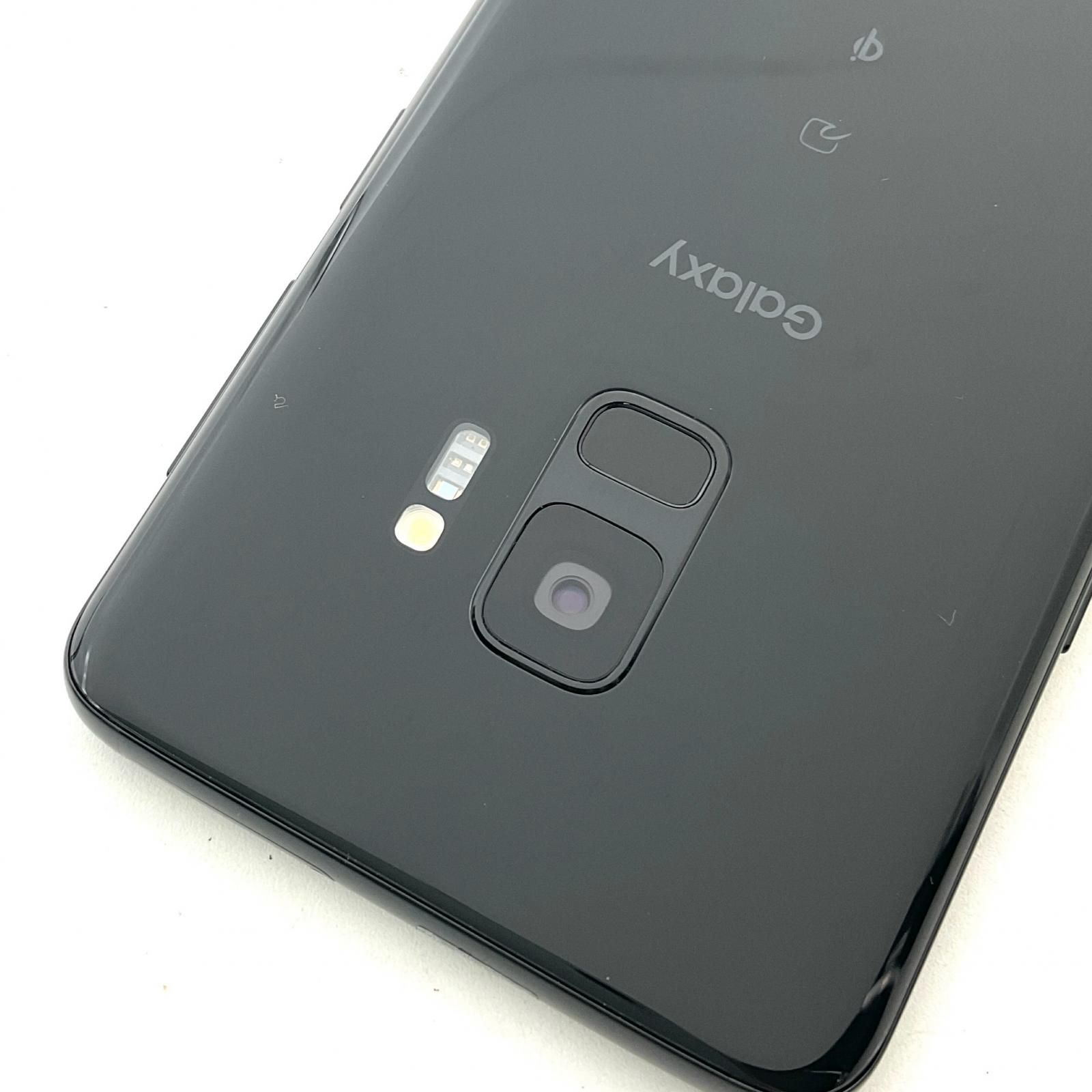 SAMSUNG Galaxy S9 64GB ミッドナイトブラック au SCV38 白ロム
