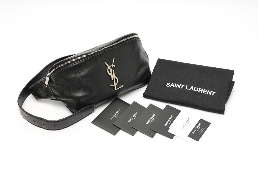 人気☆Saint Laurent ベルトバッグ クラシック モノグラム サンローラン / SAINT LAURENT クラシックモノグラム ベルト
