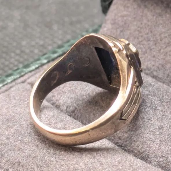 BALFORE 10K スターリングシルバー925 1937年 カレッジリング BALFORE 10K スターリングシルバー925 1937年 カレッジリング