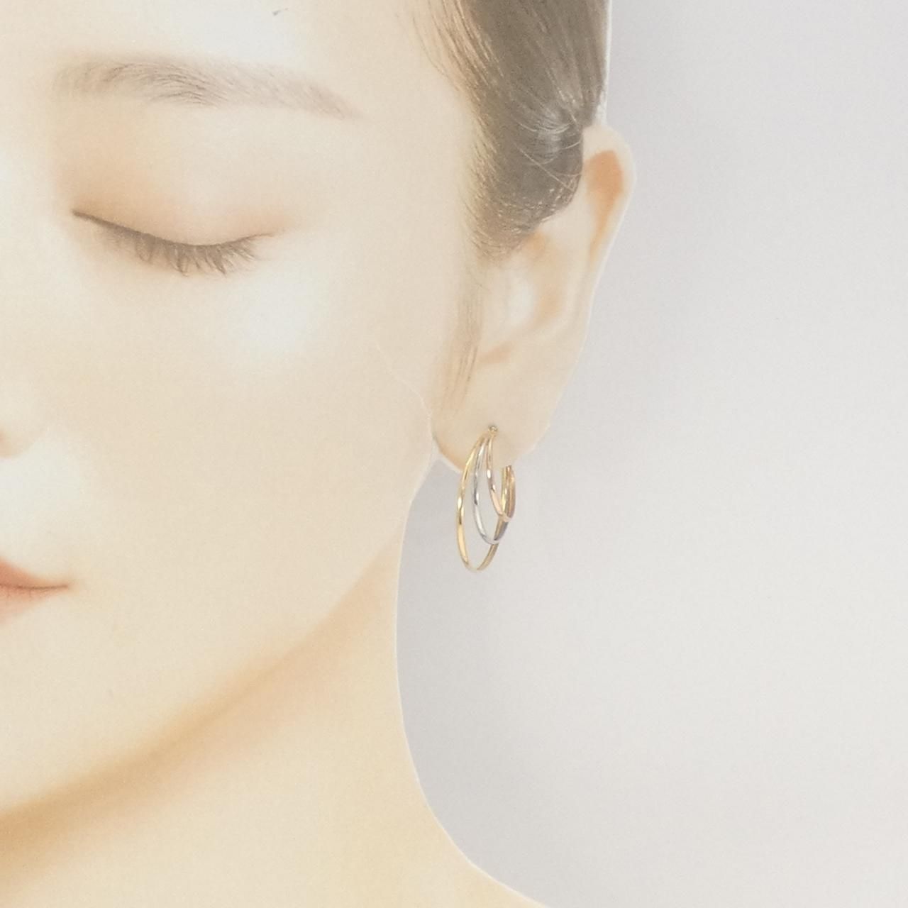 K18YG/PT/K18PG ピアス 