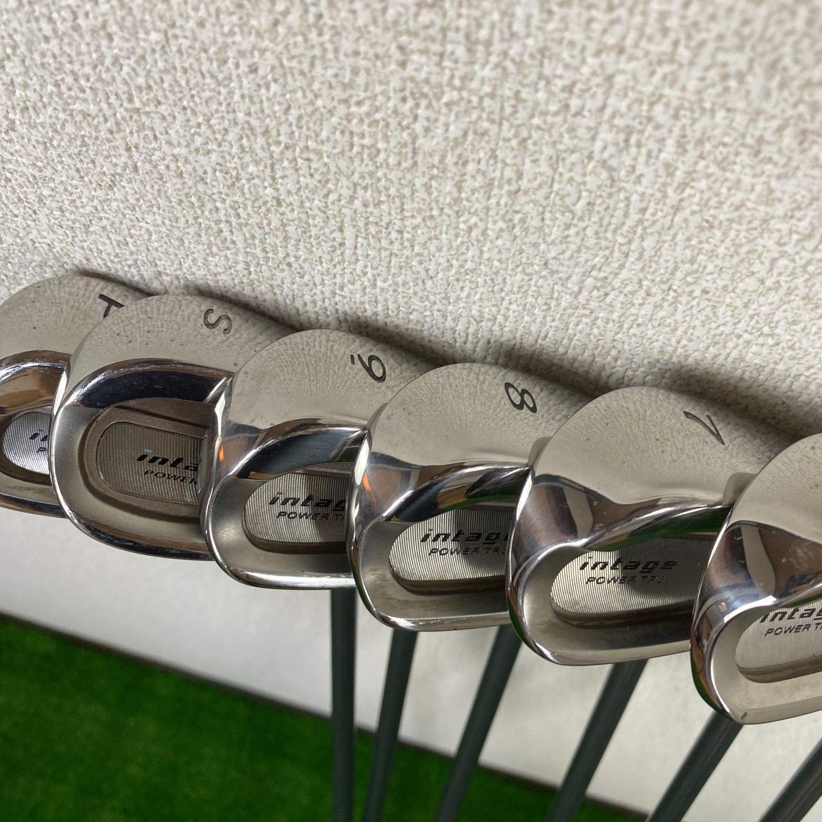 ミズノ INTAGE X 3 MIZUNO アイアン5本セット ゴルフ ジュニアシューズ アイアンセット 