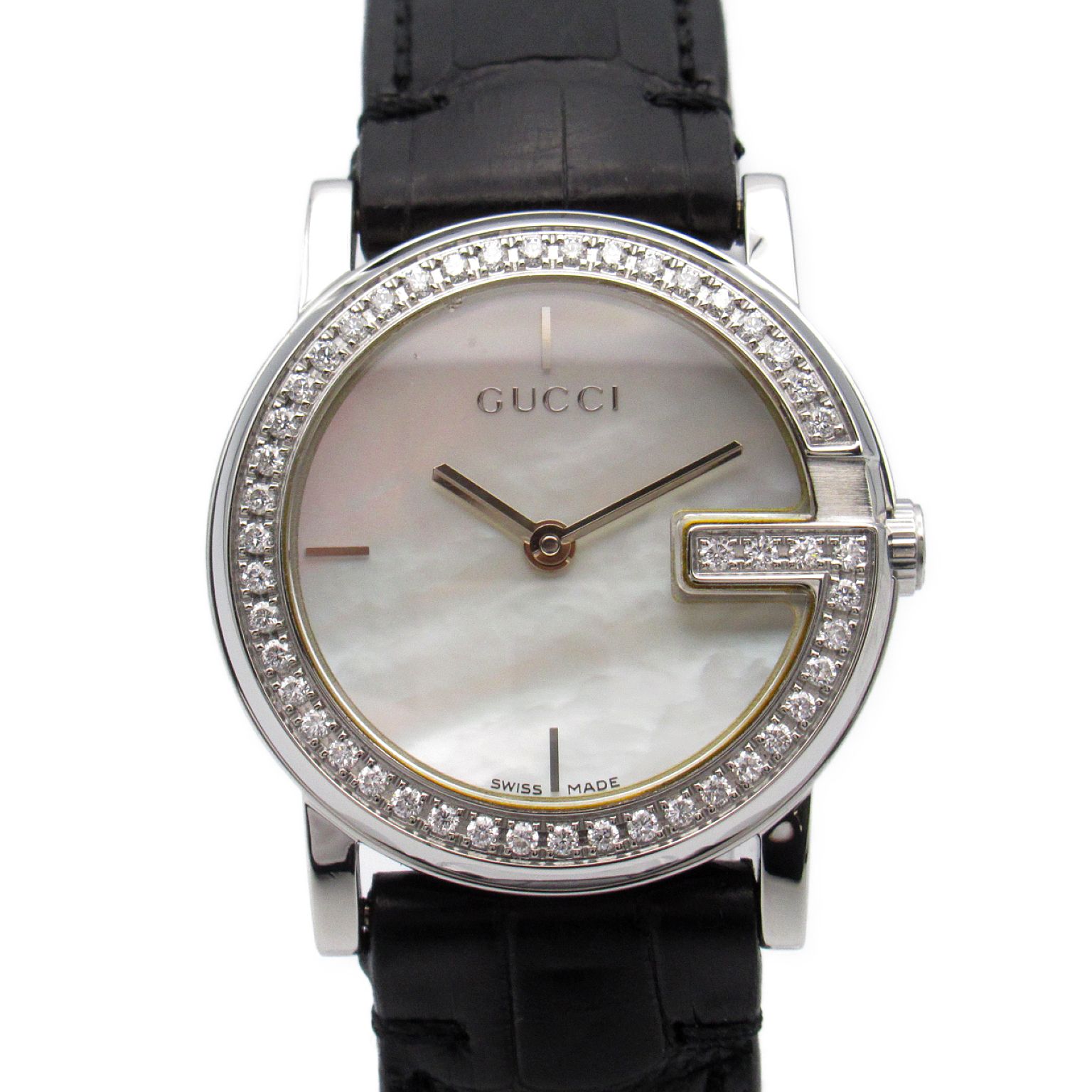 グッチ Gラウンド ダイヤベゼル 腕時計 - メルカリ