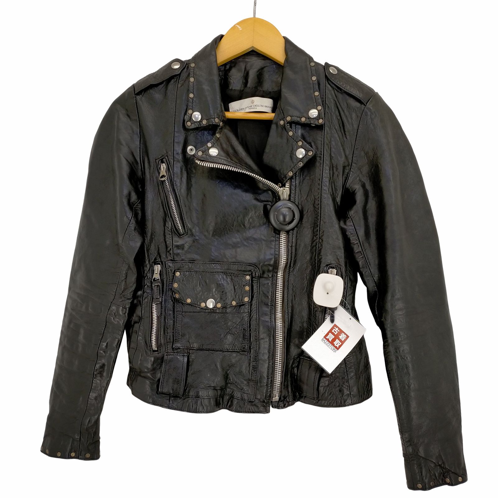 Golden goose うるさい シングルレザージャケット XXS