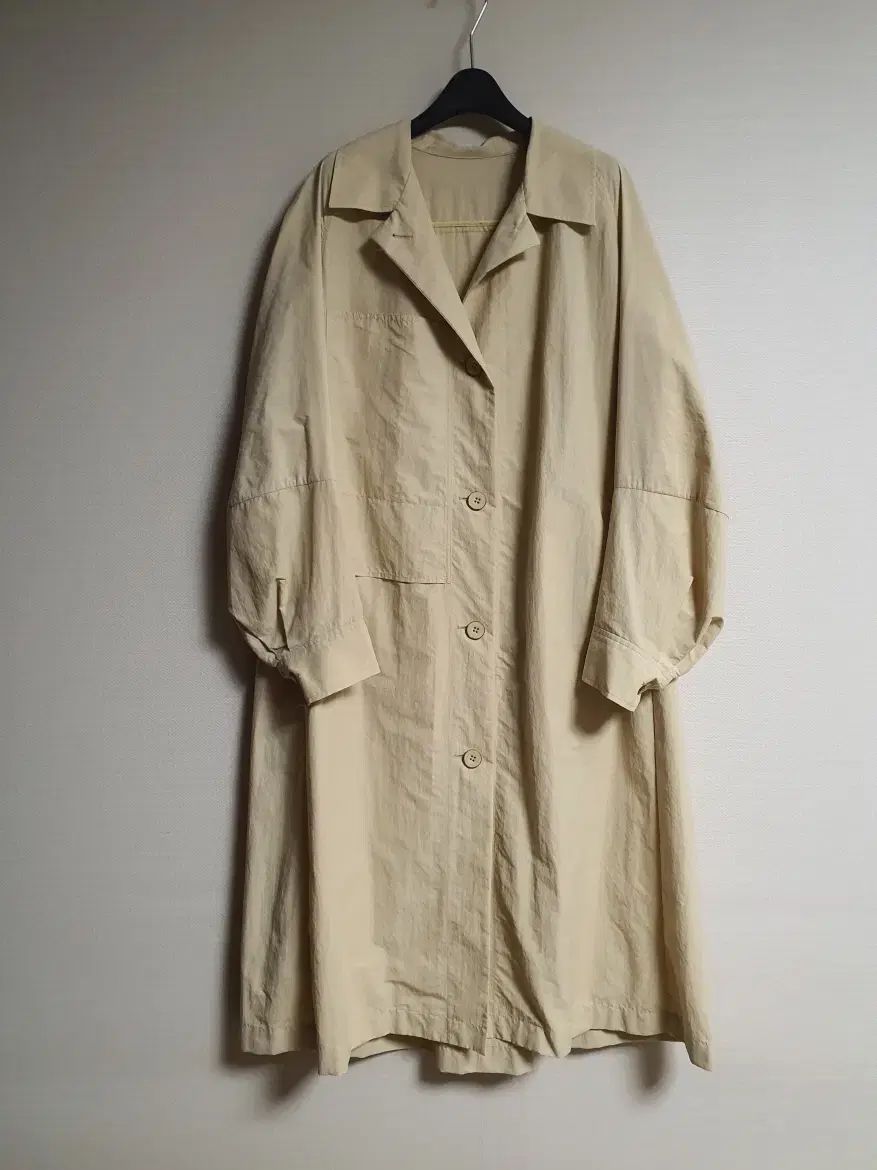 SJSJ エスジェイエスジェイ ボリューム スリーブ トレンチ ジャケット 44 55 正規品